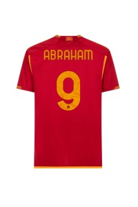 Fotbalové Dres AS Roma Tammy Abraham #9 Domácí Oblečení 2023-24 Krátký Rukáv